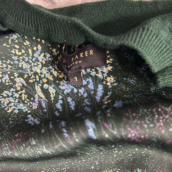 Ted Baker Emerald green sweater worn twice, as new - Picture 3 of 7